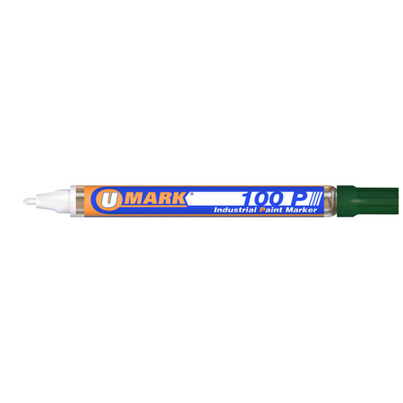 U-MARK 100P Fine Line Marker Green 10203FL